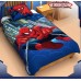 Одеяло-панно "Человек-Паук", лебяжий пух, поплин, 140x205 см